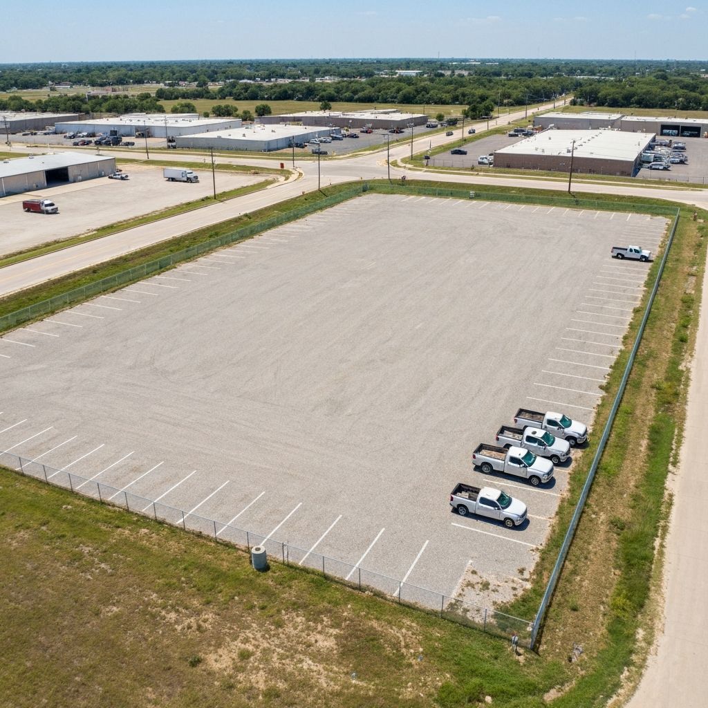 Secure Fenced Yard - Industrial District